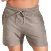 Bread and Boxers Terry Shorts Grün Ökologische Baumwolle Large Herren