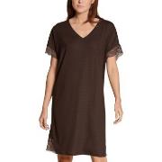 Calida Lace Dreams Nightshirt Braun Tencel Small Damen