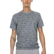 Calvin Klein Compact Flex SS Crew Neck Grau Baumwolle Small Herren