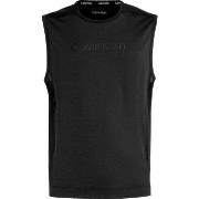 Calvin Klein Sport Logo Tank Top Schwarz Polyester Medium Herren