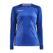 Craft Pro Control Impact LS Tee W Kornblumenblau Polyester Small Damen