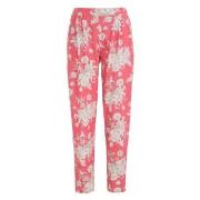 Damella Flower Cotton Pyjama Pants Rosa Muster Baumwolle Small Damen