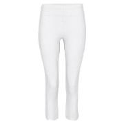 Decoy Capri Leggings Weiß Ökologische Baumwolle Small Damen