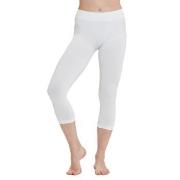 Decoy Seamless Capri Leggins Weiß X-Large Damen