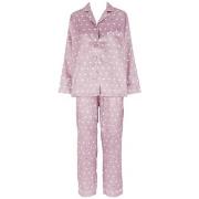 Missya Leo Sateen Pyjamas Lila Small Damen