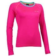 Salming Balance Long Sleeve Women Rosa Polyester Medium Damen