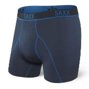 SAXX Kinetic HD Boxer Brief Blau Nylon Small Herren