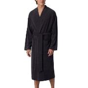 Schiesser Terry Bathrobe Anthrazit Small Herren