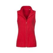 Stedman Active Fleece Vest For Women Rot Polyester Small Damen