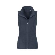 Stedman Active Fleece Vest For Women Dunkelblau Polyester Small Damen