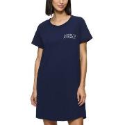 Triumph Nightdress Short Sleeve Marine Baumwolle 38 Damen