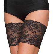 Trofe Thigh Lace Strumpfhosen Schwarz Polyamid Small Damen