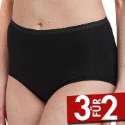 Decoy 5P Maxi Briefs Schwarz Ökologische Baumwolle Small Damen