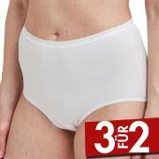 Decoy 5P Maxi Briefs Weiß Ökologische Baumwolle Small Damen