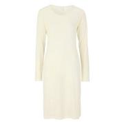 Damella Wool Long Sleeved Nightdress Elfenbein Merinowolle Small Damen