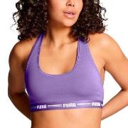 Puma BH Iconic Racer Back Bra Lila Small Damen