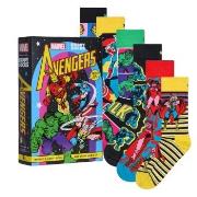 Happy socks 6P Marvel Avengers Assemble Gift Set Mixed Baumwolle Gr 41...