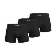 BOSS 3P ONE Boxer Brief Schwarz Baumwolle Small Herren
