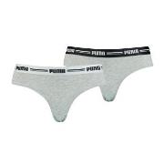 Puma 2P Logo Waistband Brazilian Grau Small Damen