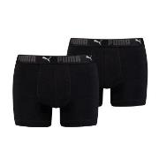 Puma 2P Sport Cotton Boxers Schwarz Baumwolle Small Herren