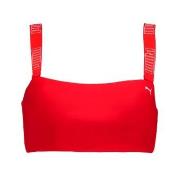 Puma Bandeau Bikini Top Rot Small Damen