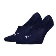 Puma 2P Unisex Footie High Cut Socks Marine Gr 39/42