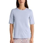Calida Favourites Sleep Cotton Shirt Short-Sleeve Hellblau Baumwolle S...