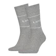 Levis 2P Organic Cotton Sock Grau Gr 39/42