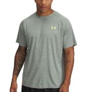 Under Armour Tech Textured SS Shirt Grau Polyester Medium Herren