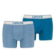 Levis 2P Base Vintage Boxer Blau/Hellblau Baumwolle Small Herren