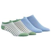 Damella 4P Ankle Socks Blau/Grün Gr 39/42 Damen