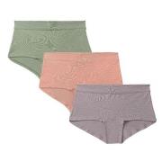 Pierre Robert 3P Cotton Boxer Wmn Multi-colour-2 Ökologische Baumwolle...