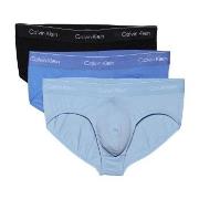 Calvin Klein 3P Icon Cotton Briefs Schwarz/Blau Baumwolle Small Herren