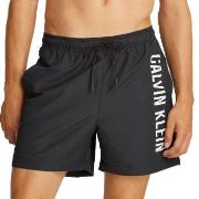 Calvin Klein Badehosen Medium Swim Shorts Intense Power Schwarz Polyes...