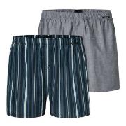 Schiesser 2P Boxershorts multipack Gestreift Baumwolle Small Herren