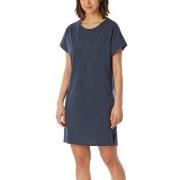 Schiesser Casual Nightwear Short Sleepshirt Dunkelgrau Baumwolle 38 Da...