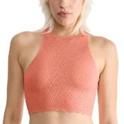 Sloggi BH ZERO Feel Bliss Crop Top Apricot Small Damen