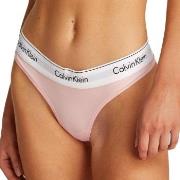 Calvin Klein Icon Cotton Modal Thong Rosa Medium Damen