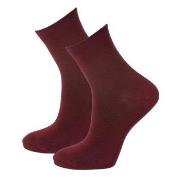 Trofe Bamboo Loose Socks 3P Weinrot Gr 39/42 Damen