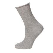 Trofe Cotton Solid Sock Grau Strl 37/41 Damen