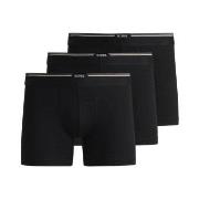 BOSS 3P Bamboo Boxer Brief Schwarz Viskose Small Herren