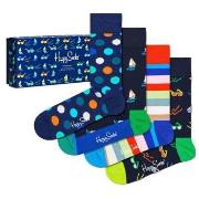 Happy socks 4P Navy Gift Box 650 Blau Gr 41/46