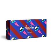 Happy socks 4P Navy Gift Box 650 Mixed Gr 41/46