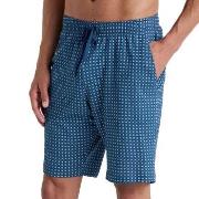 Calida Pyjama Short Blau/Hellblau Baumwolle Small Herren