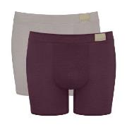 Sloggi 2P Men GO Natural Short Multi-colour-2 Baumwolle Small Herren