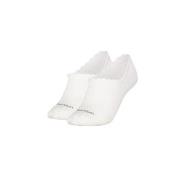 Calvin Klein 2P Libby Diamond No Show Sock Weiß Strl 37/41 Damen
