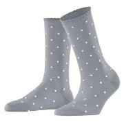Falke Women Spike Dot Socks Grau Baumwolle Gr 39/42 Damen
