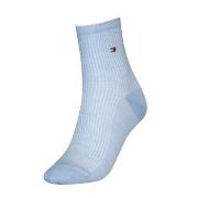 Tommy Hilfiger Women Premium Rib Short Socks Hellblau Gr 39/42 Damen