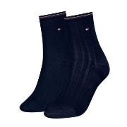 Tommy Hilfiger 2P Women Shine Short Socks Marine Gr 39/42 Damen