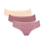 Sloggi 3P GO Crush Hipster Briefs Mixed Baumwolle Small Damen